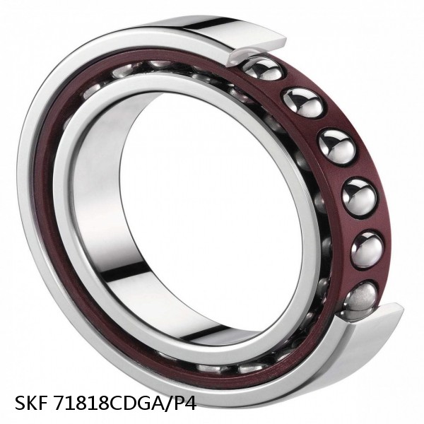 71818CDGA/P4 SKF Super Precision,Super Precision Bearings,Super Precision Angular Contact,71800 Series,15 Degree Contact Angle