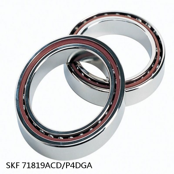 71819ACD/P4DGA SKF Super Precision,Super Precision Bearings,Super Precision Angular Contact,71800 Series,25 Degree Contact Angle
