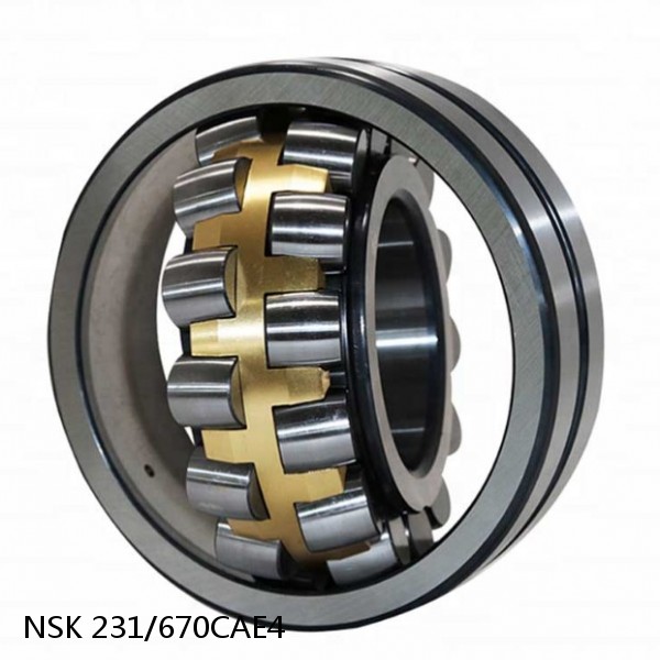 231/670CAE4 NSK Spherical Roller Bearing #1 image