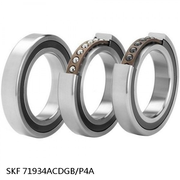 71934ACDGB/P4A SKF Super Precision,Super Precision Bearings,Super Precision Angular Contact,71900 Series,25 Degree Contact Angle #1 image