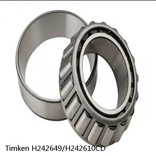 H242649/H242610CD Timken Tapered Roller Bearings #1 image