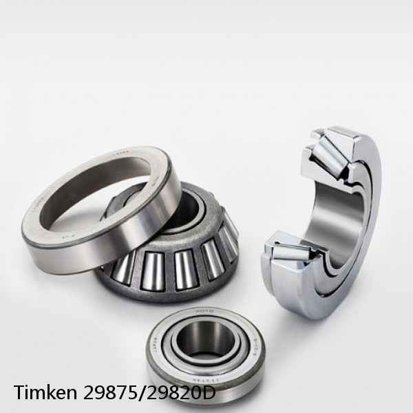 29875/29820D Timken Tapered Roller Bearings #1 image