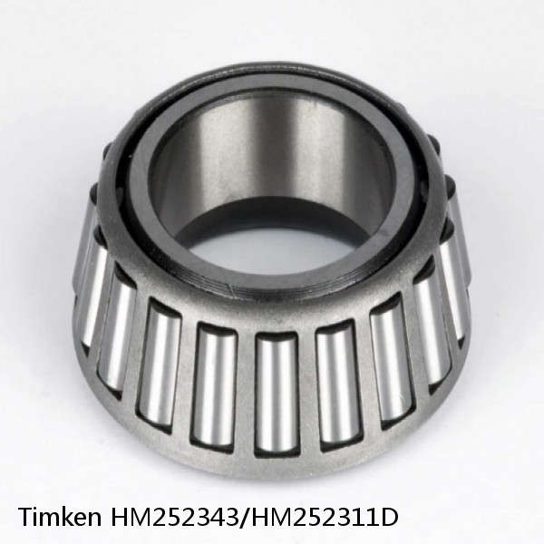 HM252343/HM252311D Timken Tapered Roller Bearings #1 image